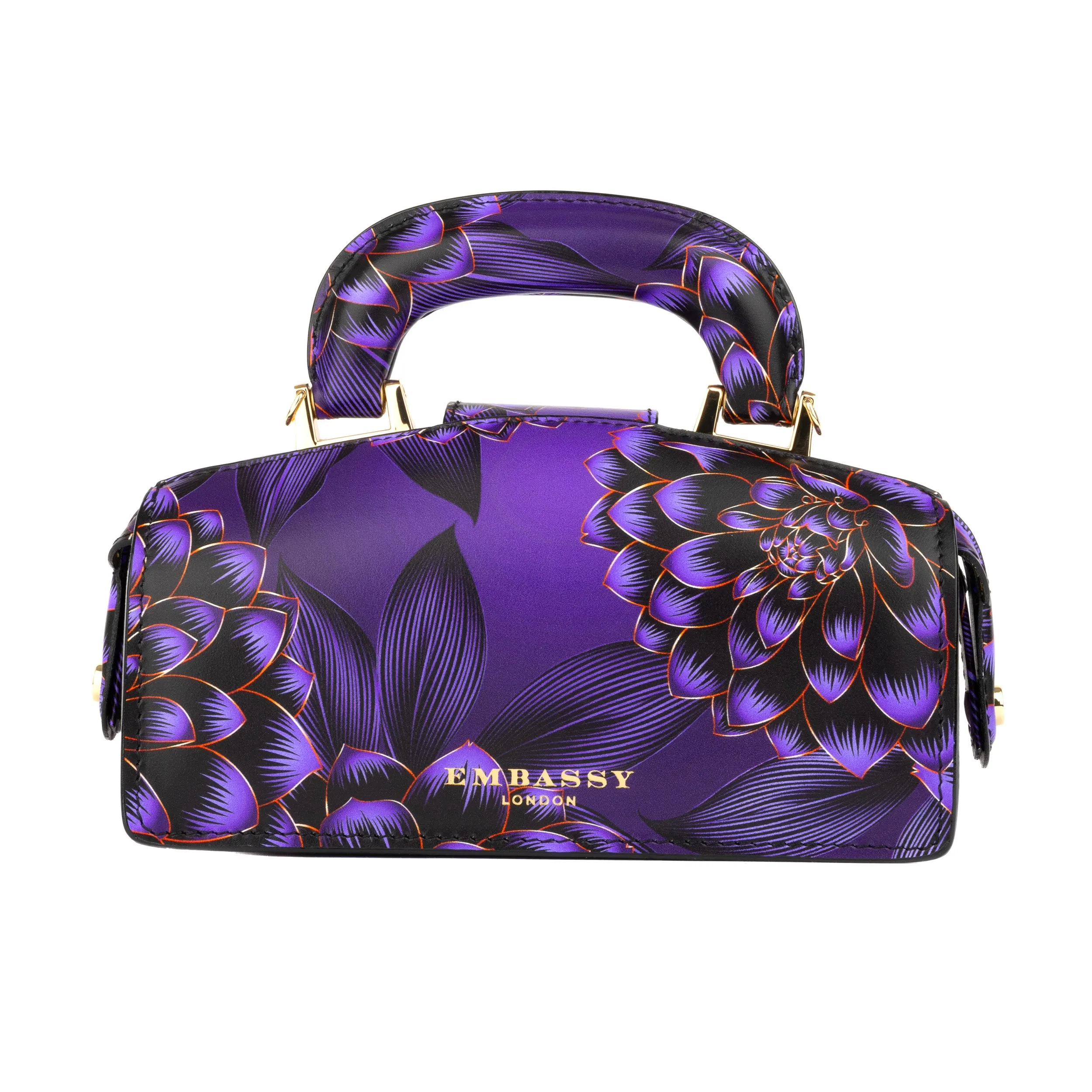 Gazelle Mini - Black & Purple - Handbags