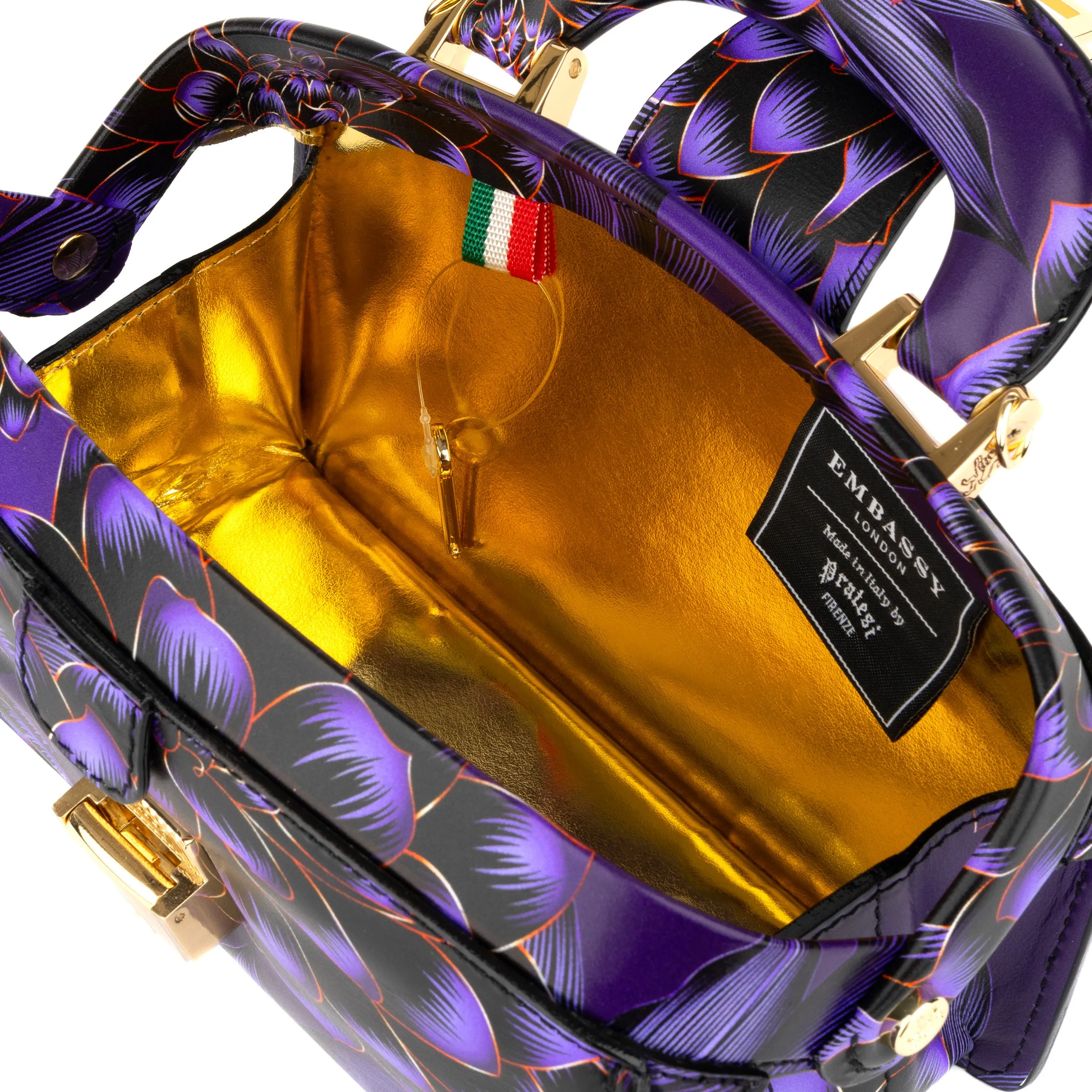 Gazelle Mini - Black & Purple - Handbags
