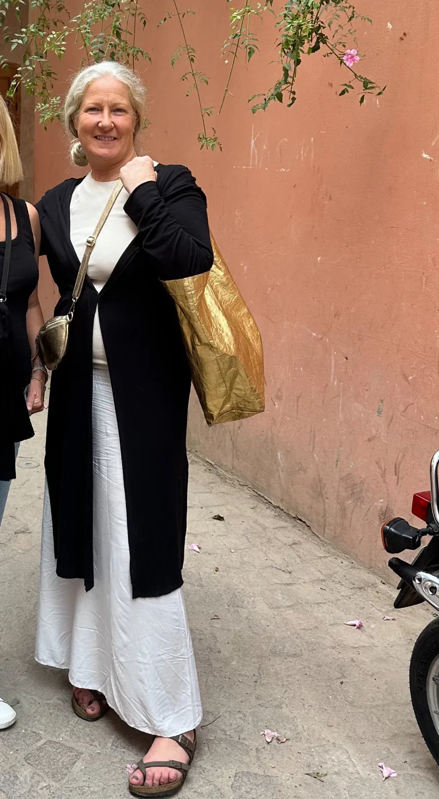 Giant Gold Shopper Bag