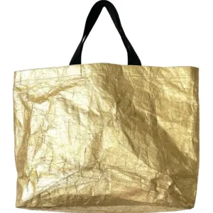 Giant Gold Shopper Bag