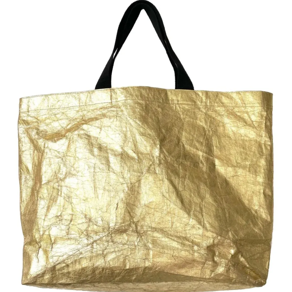 Giant Gold Shopper Bag
