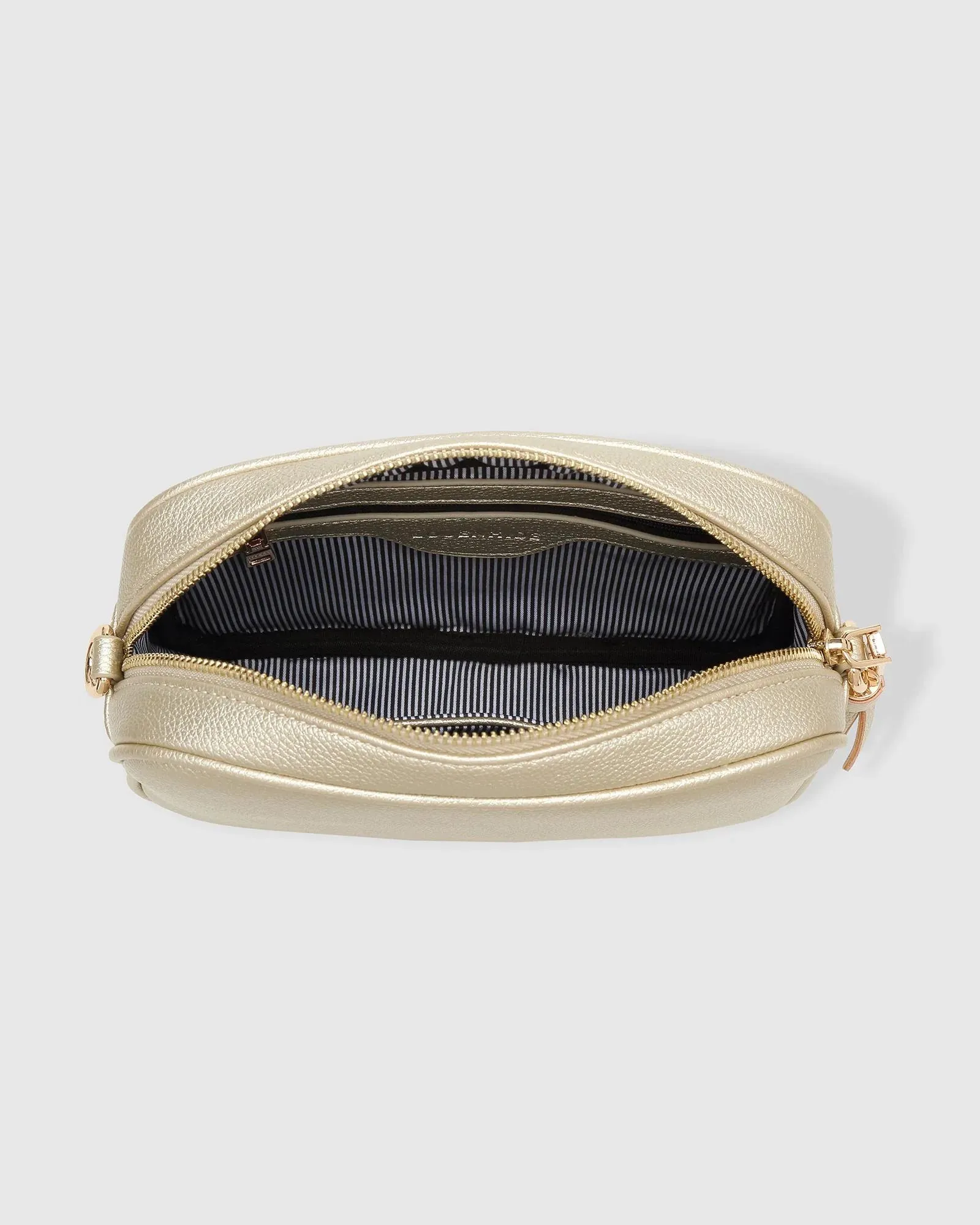 GINGER METALLIC CROSSBODY BAG