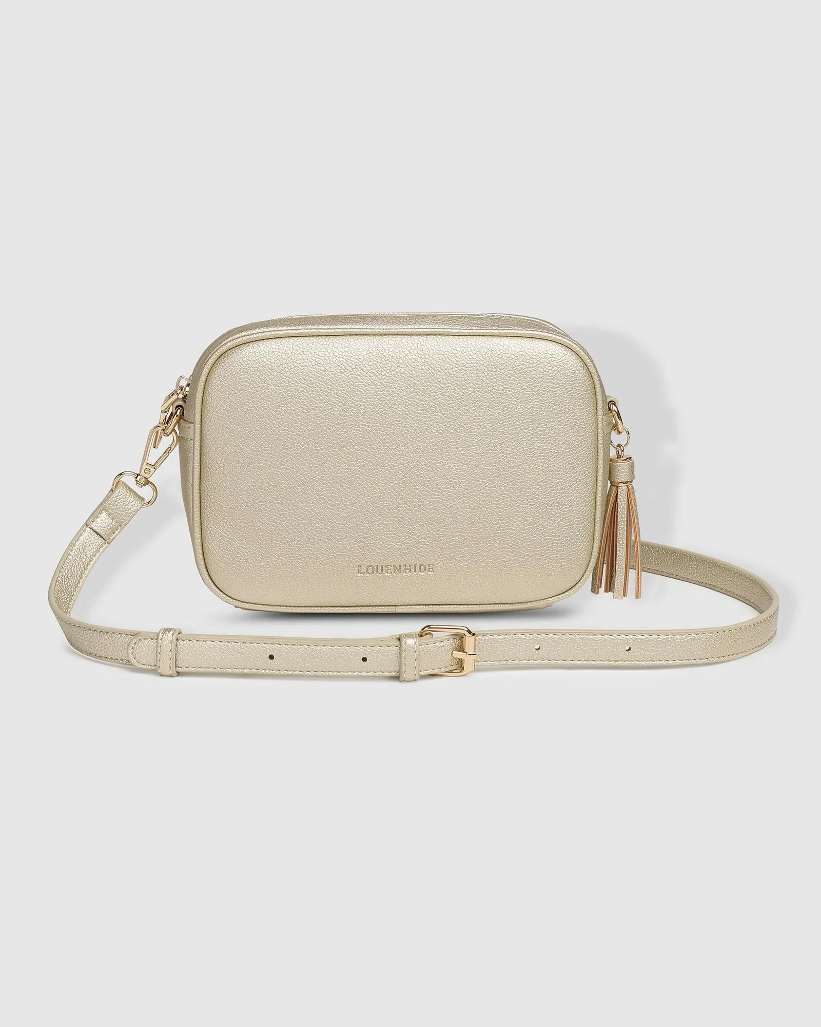 GINGER METALLIC CROSSBODY BAG