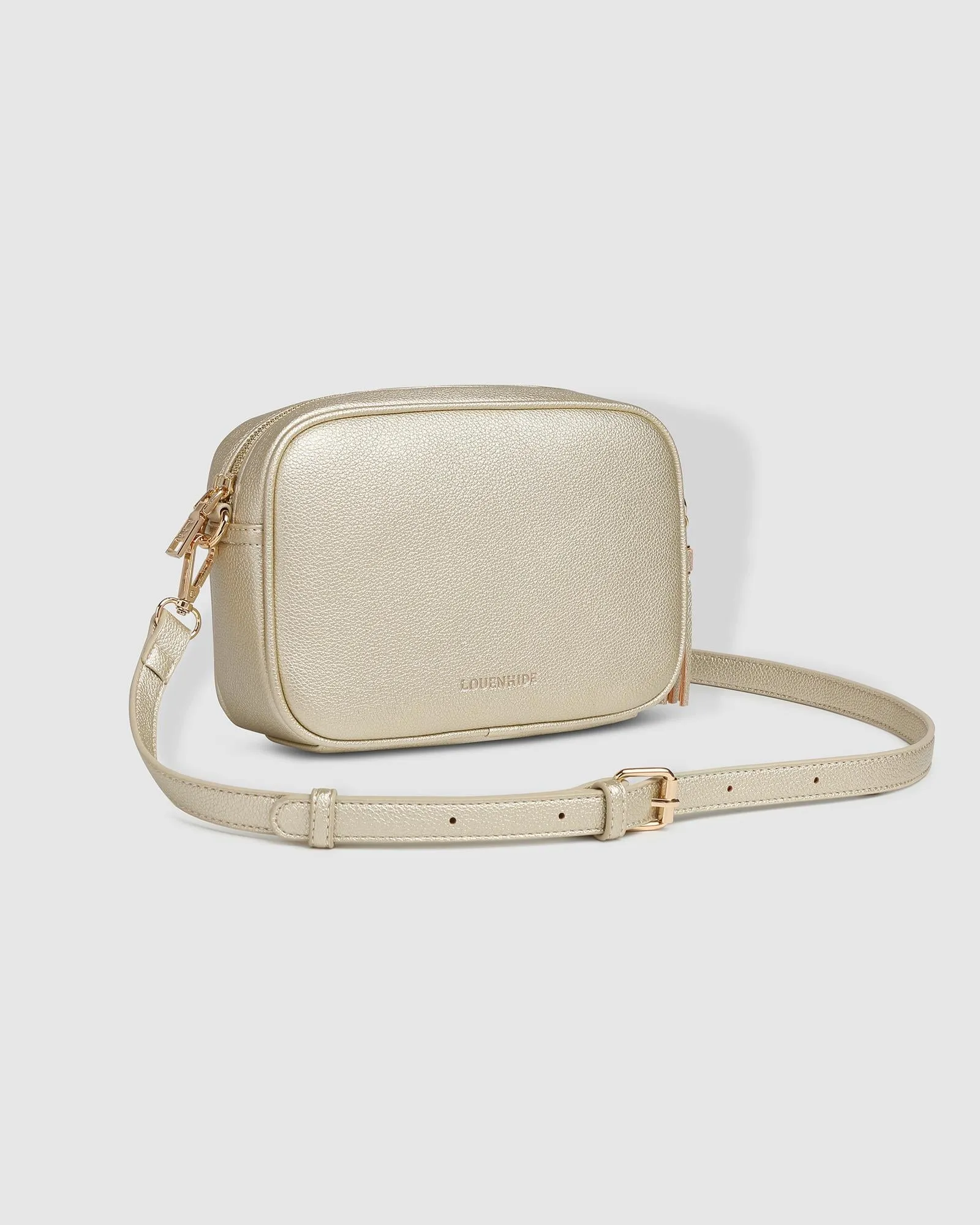 GINGER METALLIC CROSSBODY BAG