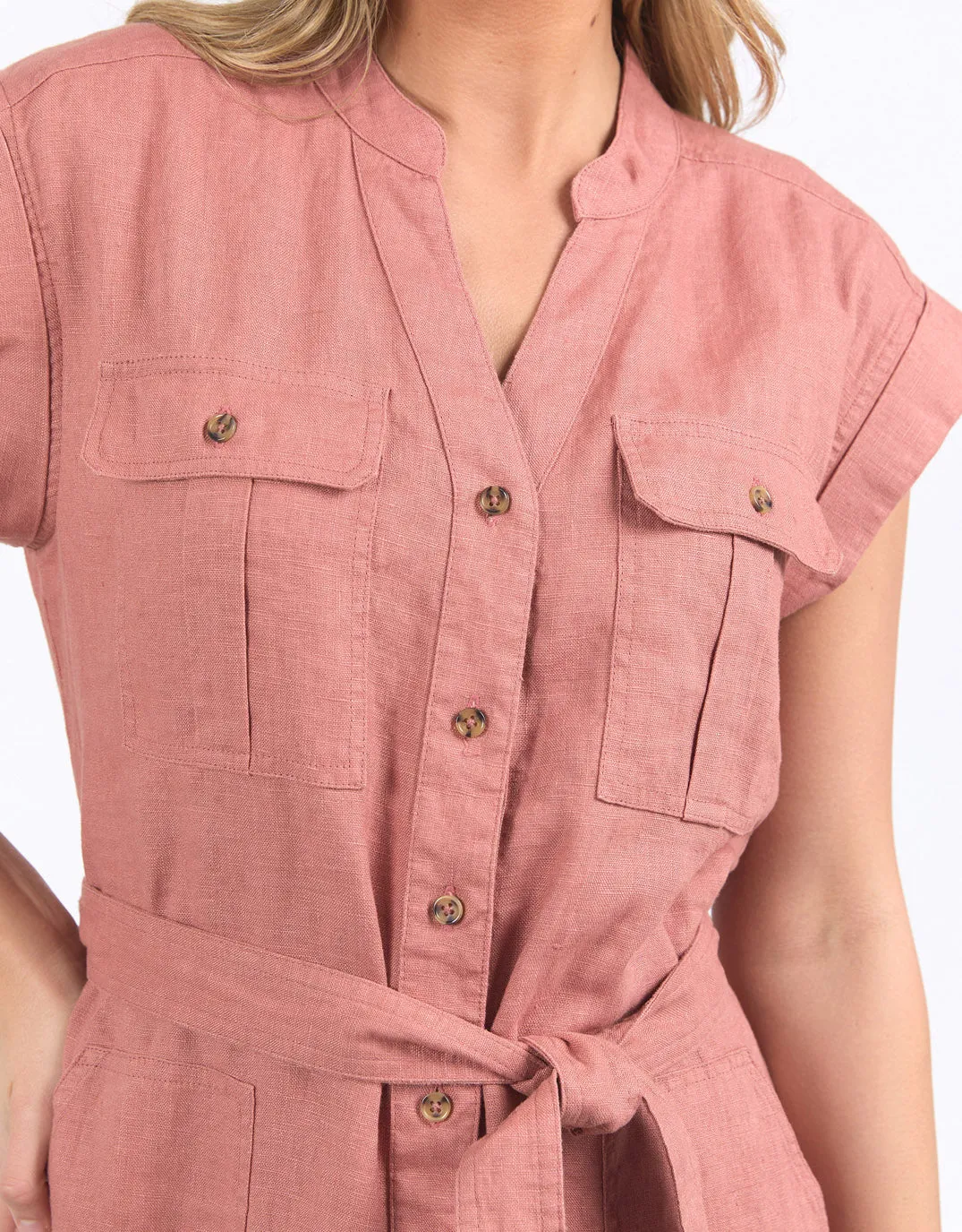 Harlow Dress - Clay