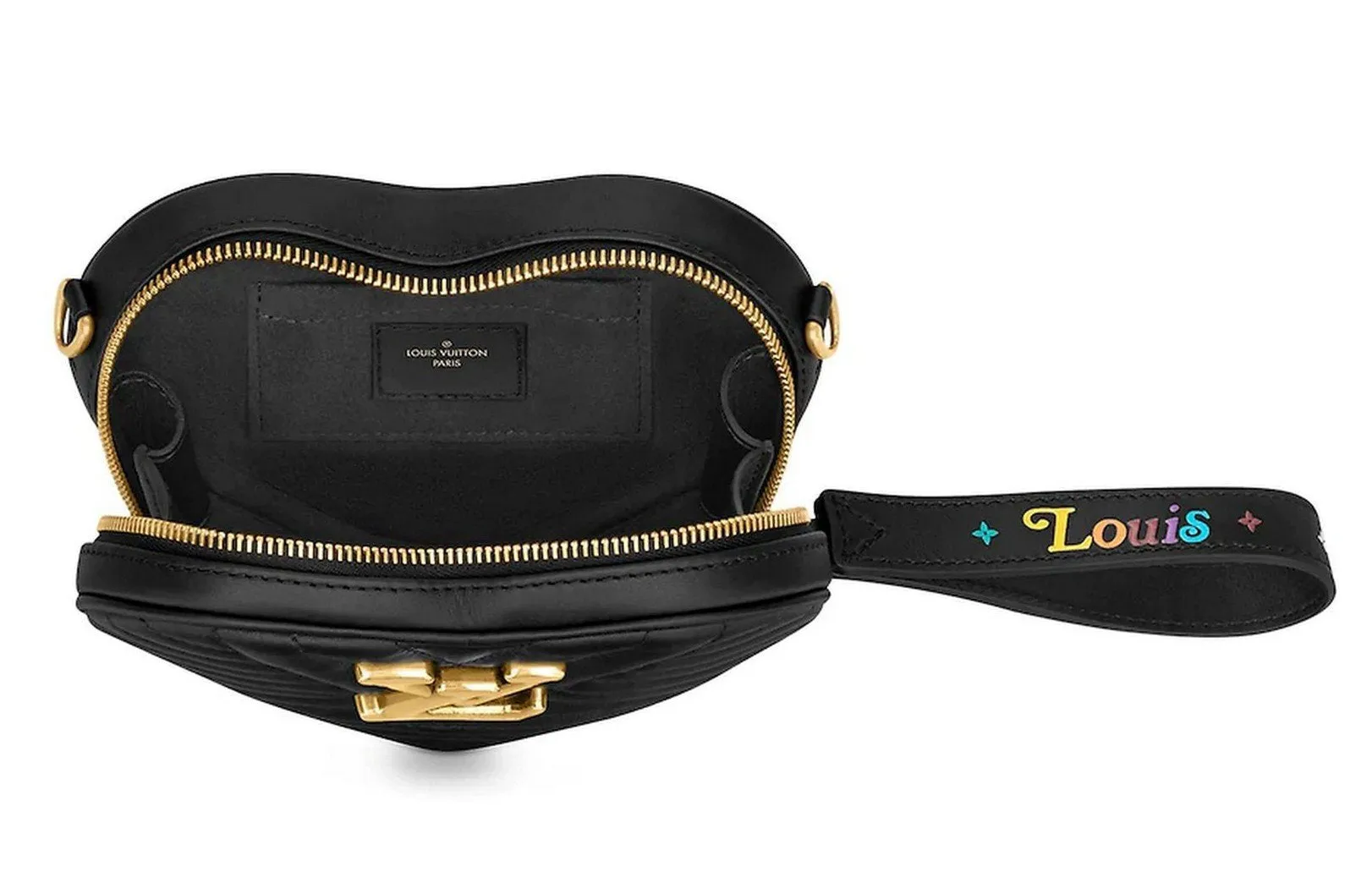 Heart New Wave Bag - Black or Pink