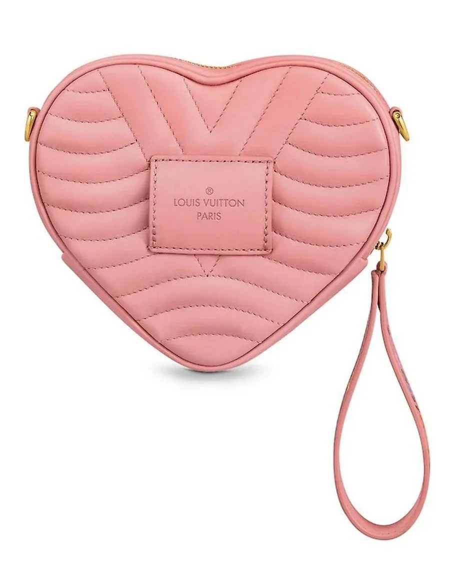 Heart New Wave Bag - Black or Pink
