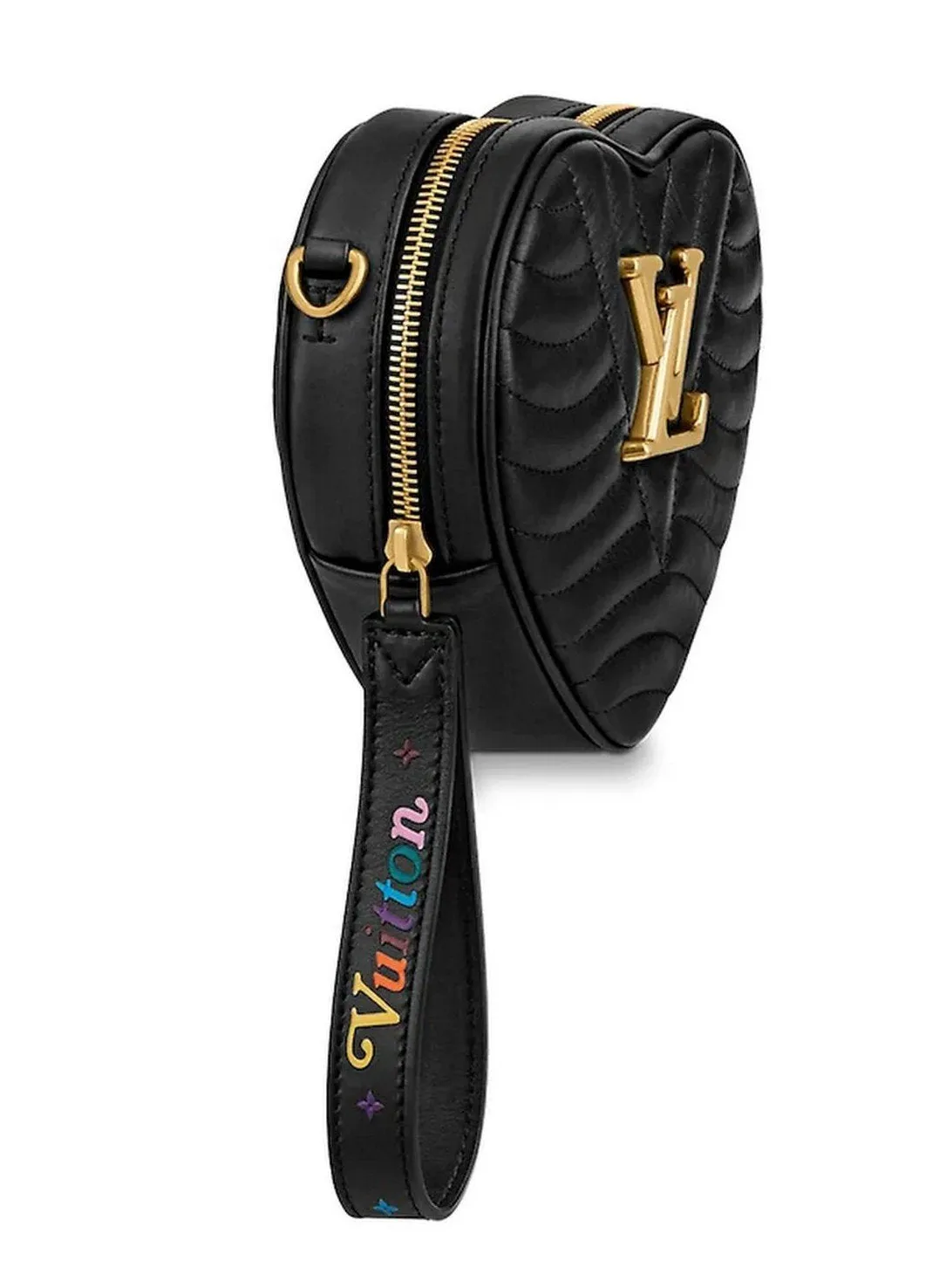 Heart New Wave Bag - Black or Pink