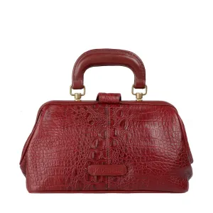 Hidesign Women's Satchel (Red)