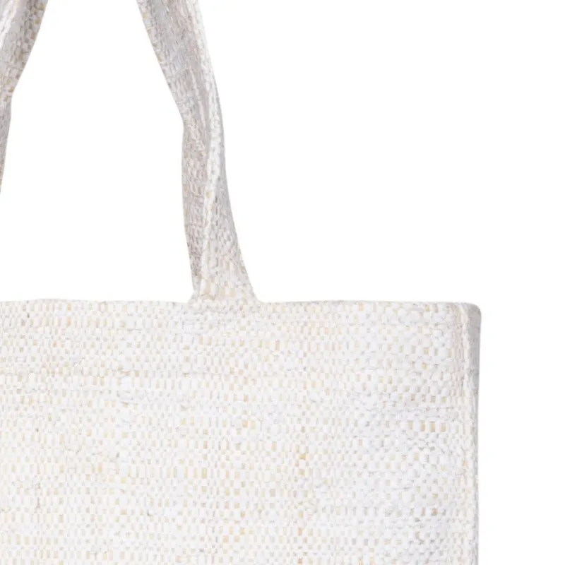 Ifaty white beach tote bag - THE NICE FLEET