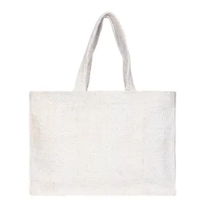 Ifaty white beach tote bag - THE NICE FLEET