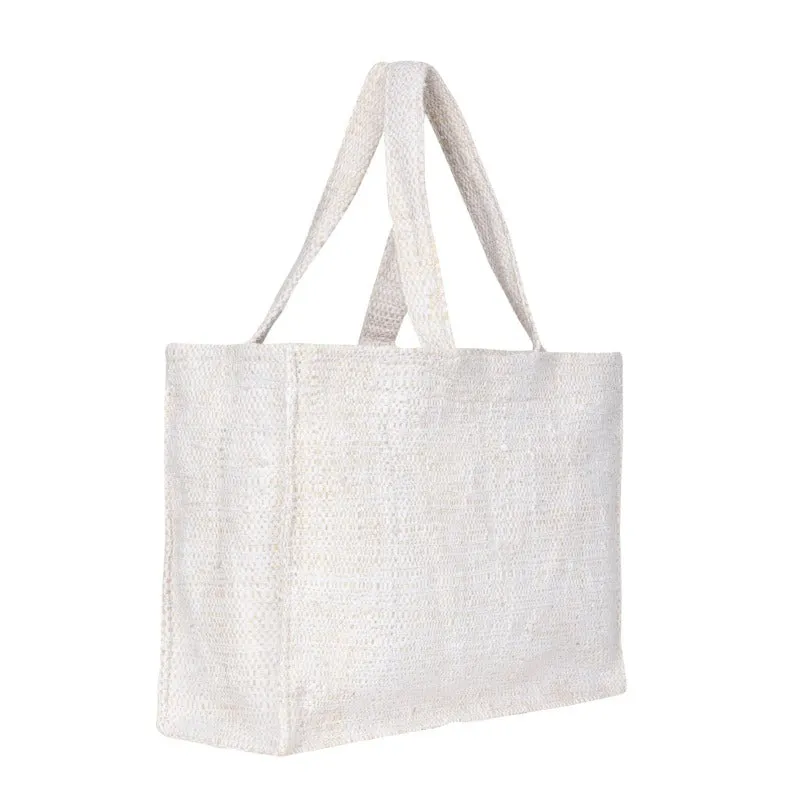 Ifaty white beach tote bag - THE NICE FLEET