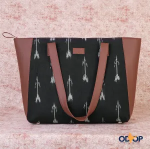 Ikat Arrow Side Tote Bag