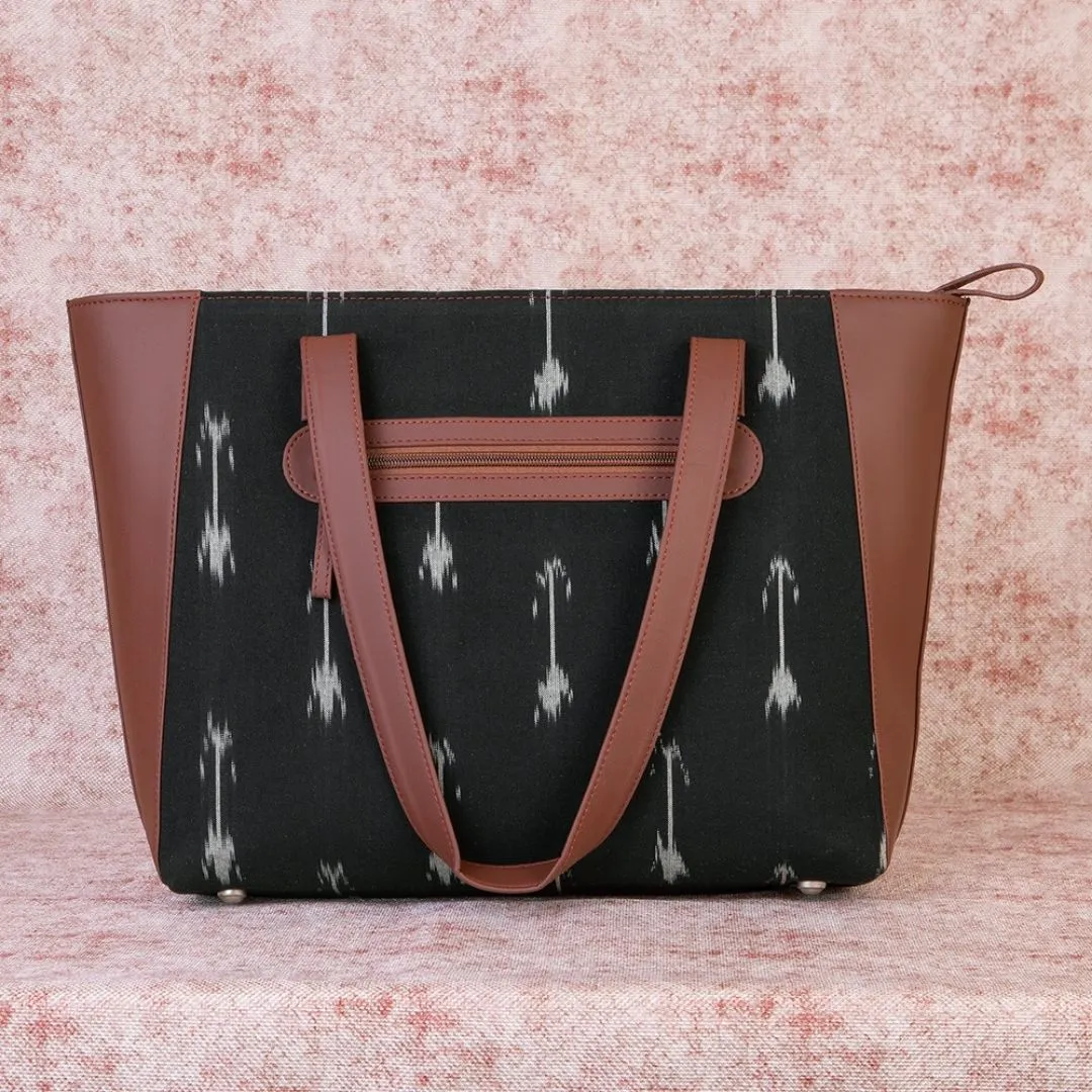 Ikat Arrow Side Tote Bag
