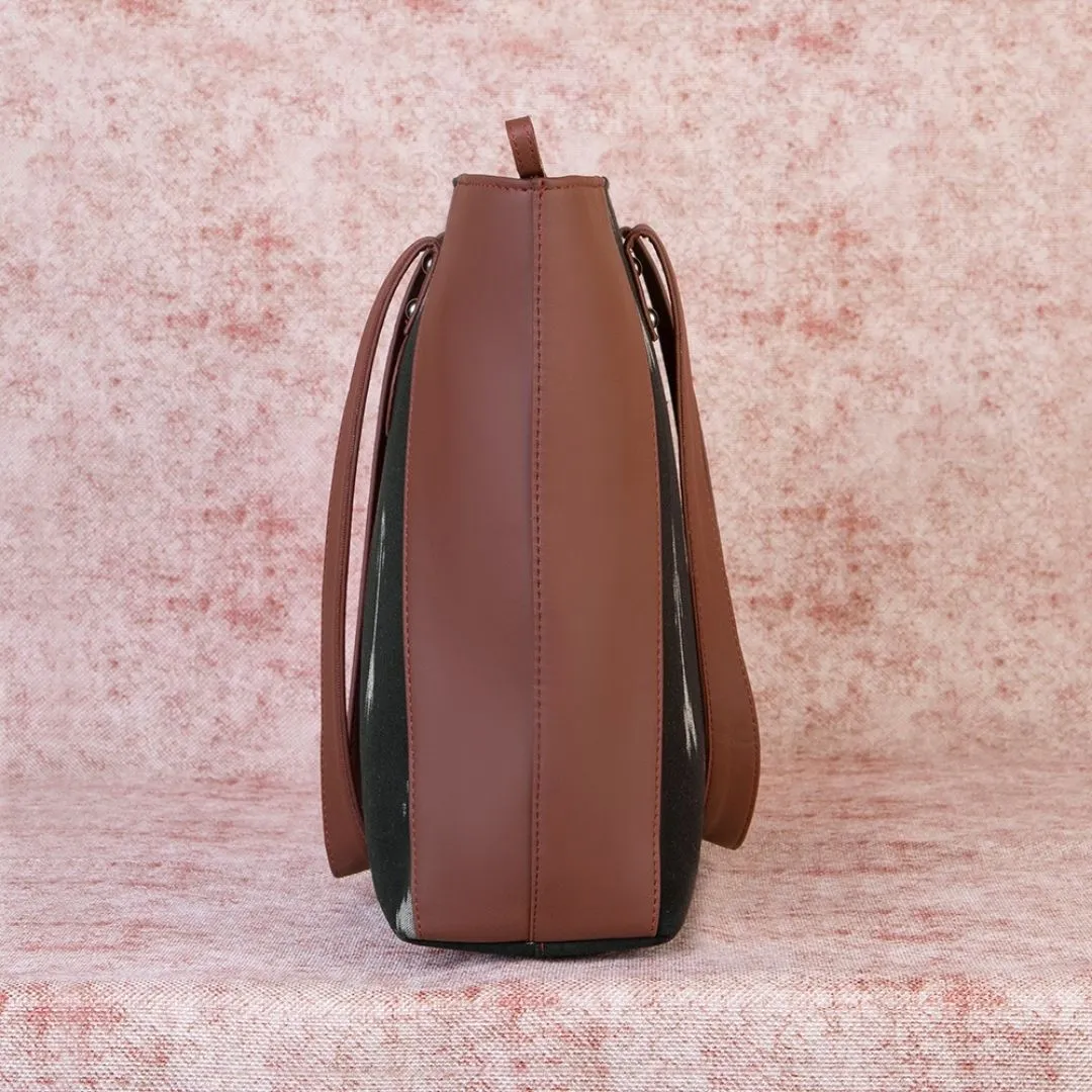 Ikat Arrow Side Tote Bag
