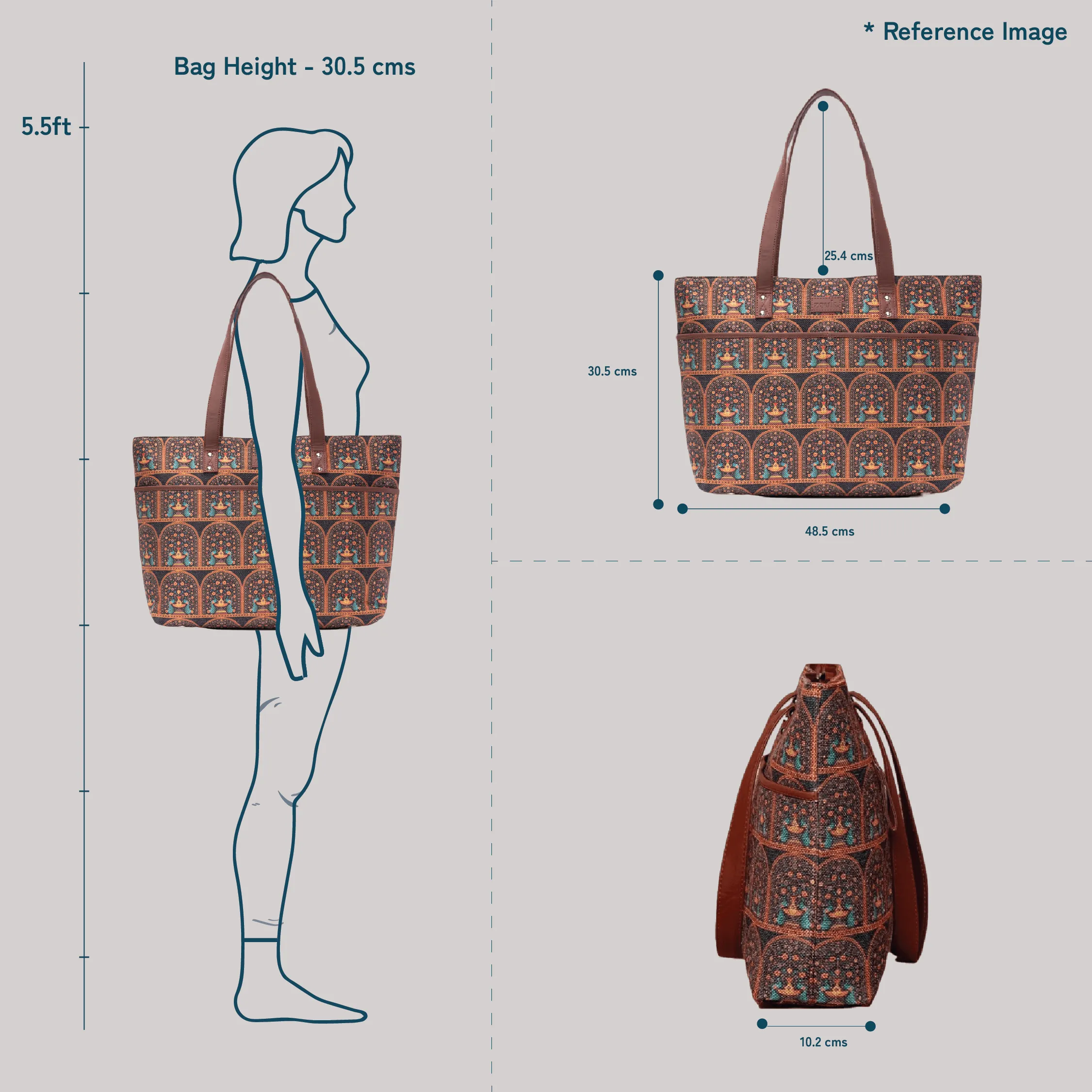 Ikat GreRe Tote Bag