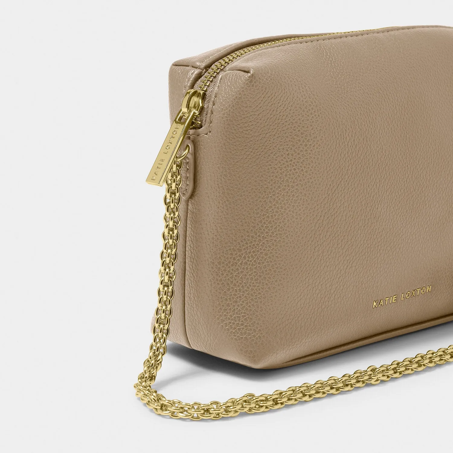 Katie Loxton 13cm Light Taupe Margot Mini Crossbody Bag
