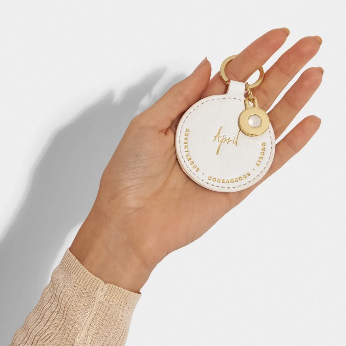 Katie Loxton Birthstone Keyring - April