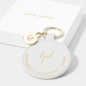 Katie Loxton Birthstone Keyring - April