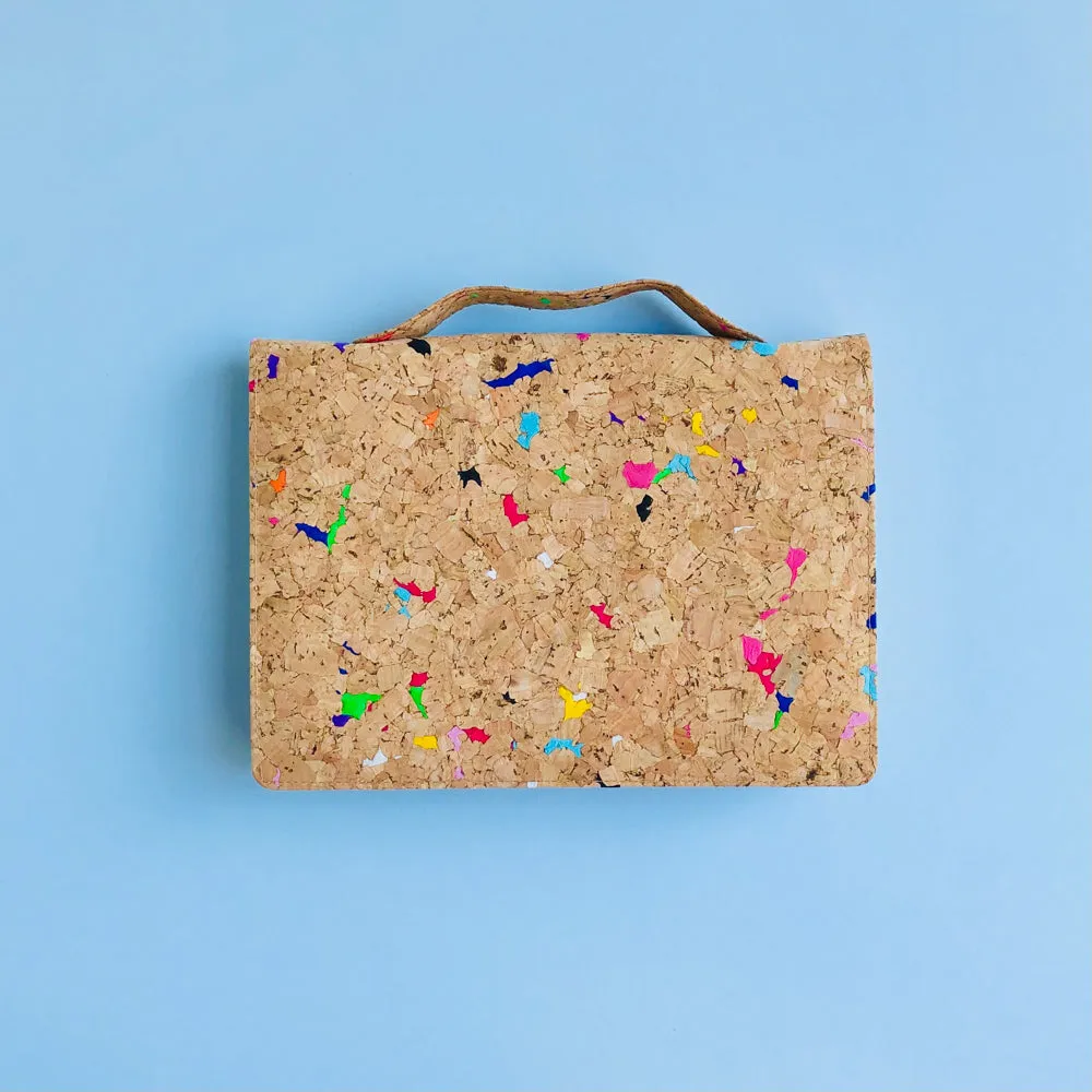 Kiki Cork Cross Body Bag in Vivid