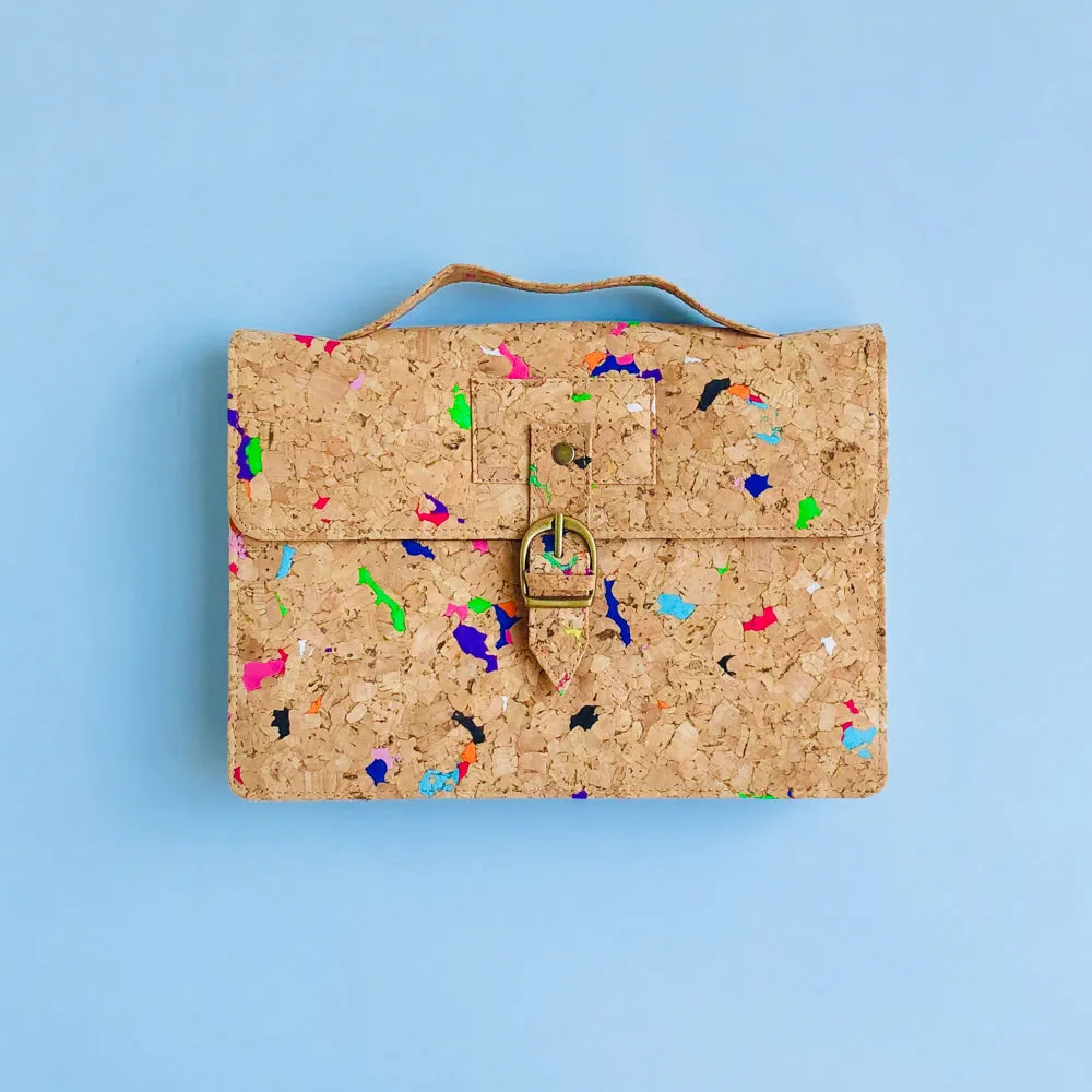 Kiki Cork Cross Body Bag in Vivid