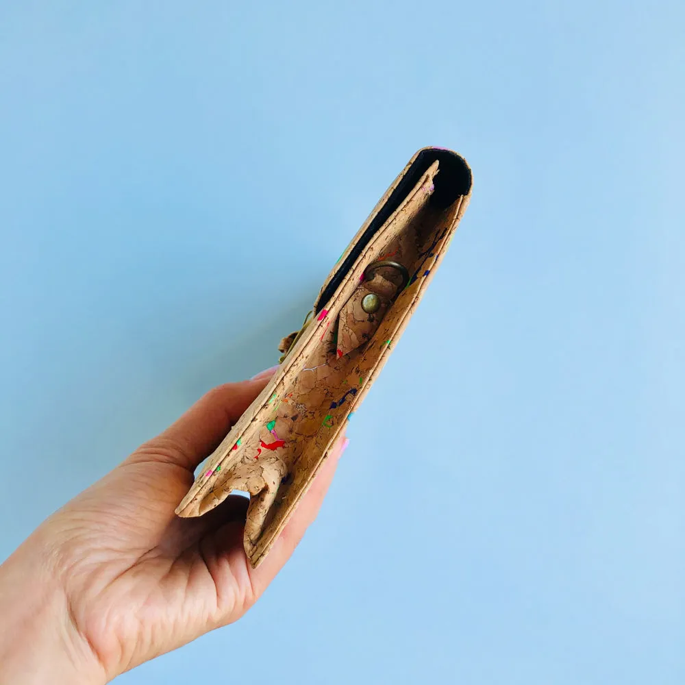 Kiki Cork Cross Body Bag in Vivid