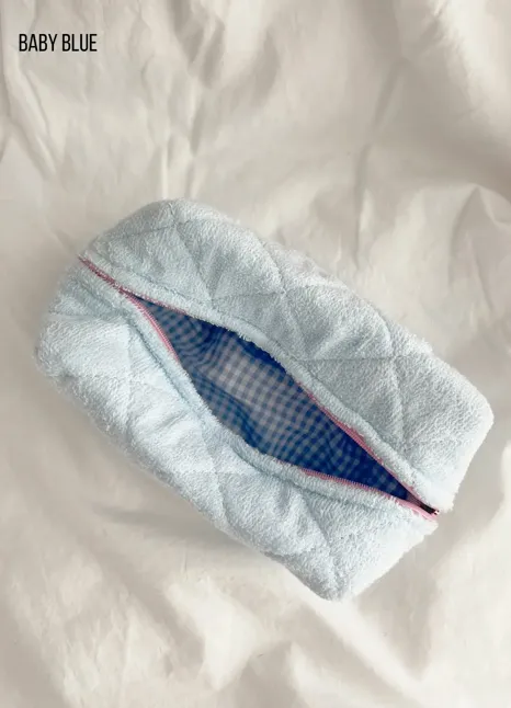 Large Terry Makeup Bag