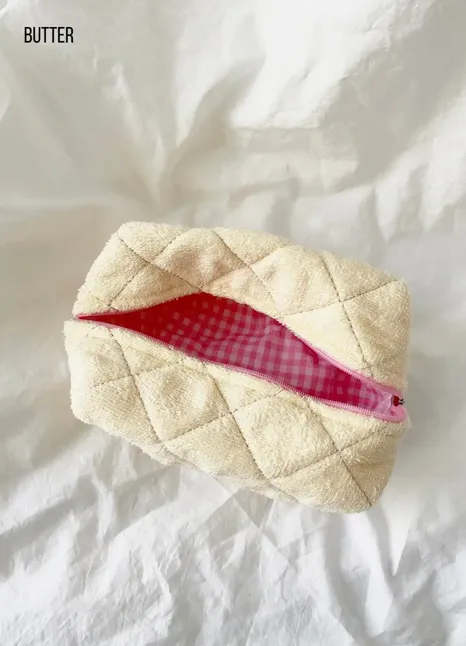 Large Terry Makeup Bag