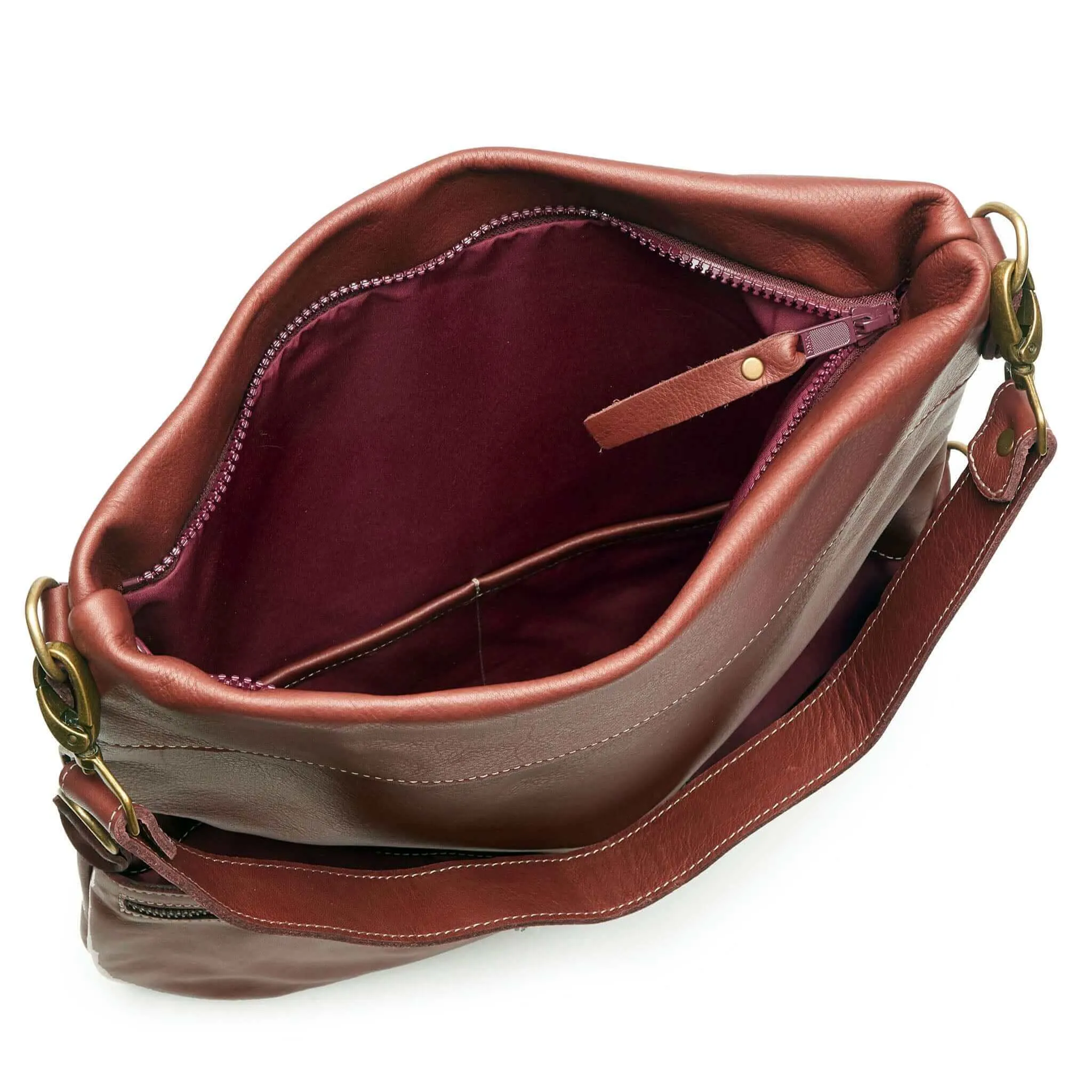 Lauren Crossbody - Merlot