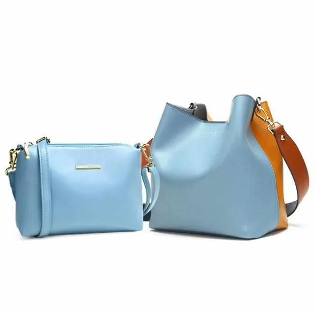 Leather Grace Bucket Bag - Luxury Tote Handbag