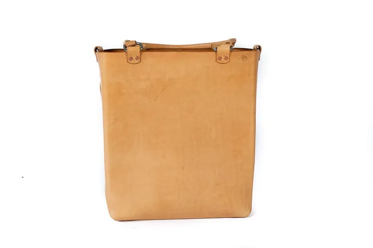 Leather Tote Bag | H B Everyday Russet Leather Tote Bag | Premium Edition