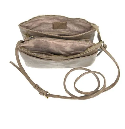 Liv Multi Pocket Crossbody Fawn