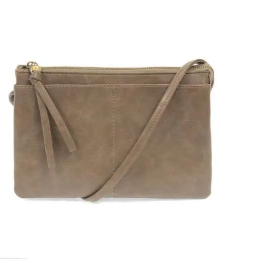 Liv Multi Pocket Crossbody Fawn