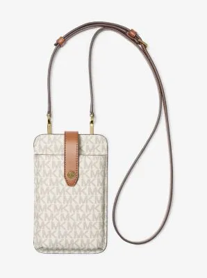 Logo Smartphone Crossbody Bag