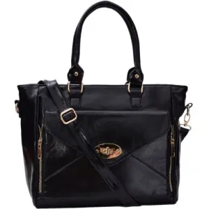 Mallory Faux Leather Satchel Bag
