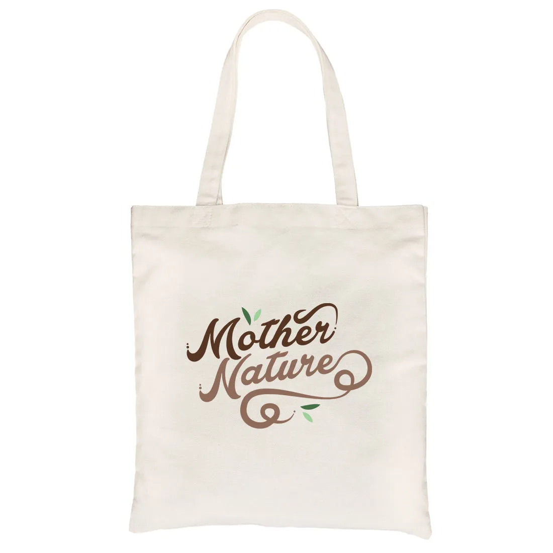 Mother Nature Canvas Shoulder Bag Heavy Cotton Mother's Day Gift