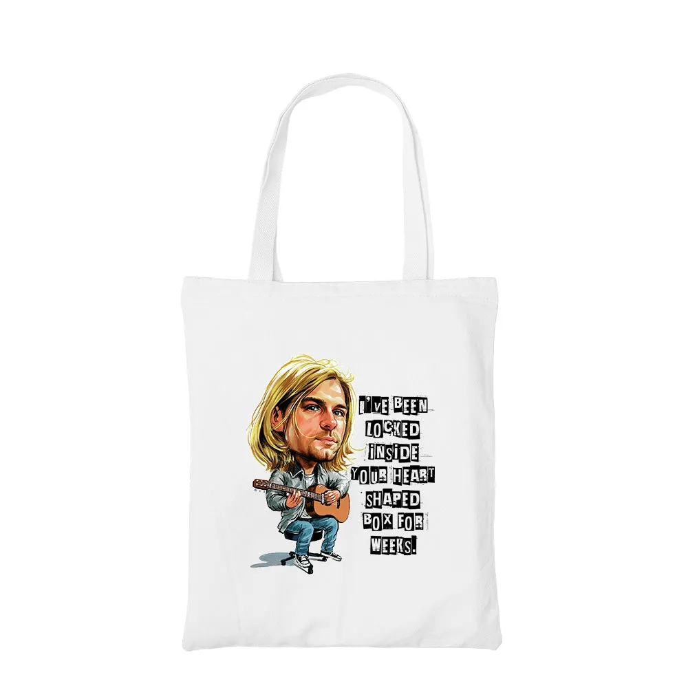 Nirvana Tote Bag - Heart Shaped Box