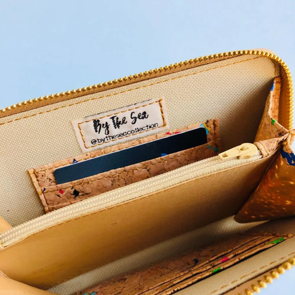 Nyla Cork Crossbody Phone Bag in Vivid