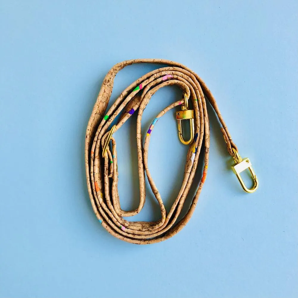 Nyla Cork Crossbody Phone Bag in Vivid