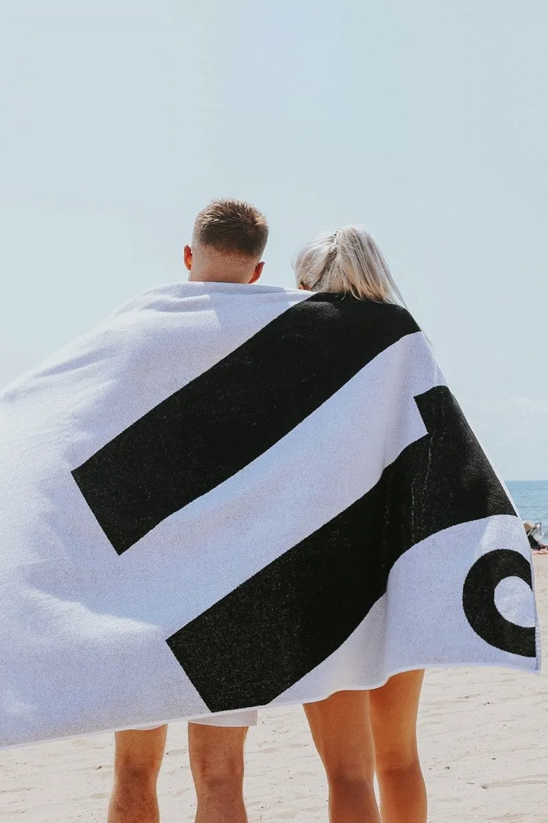 Oversized Beach Towel - White