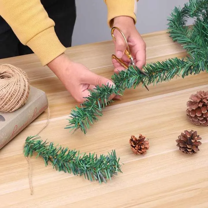 Pine Artificial Fir Garland Christmas-زينة شجرة