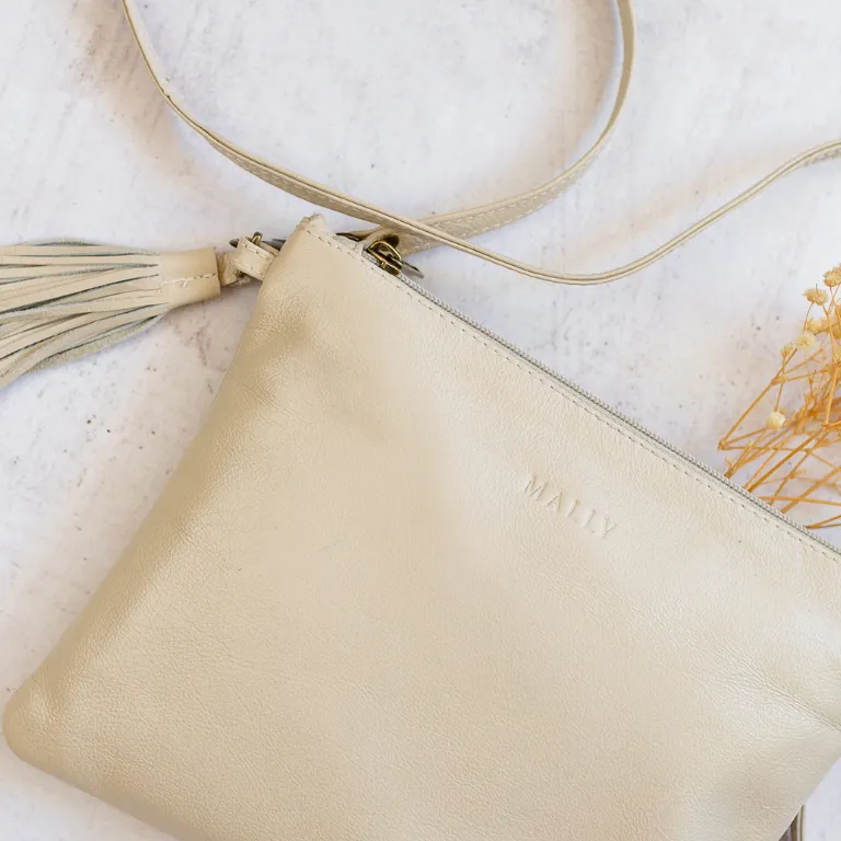 Poppy Sling Bag in Stone