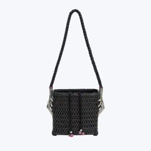 Rattan Handbag with Chicken Feet Design