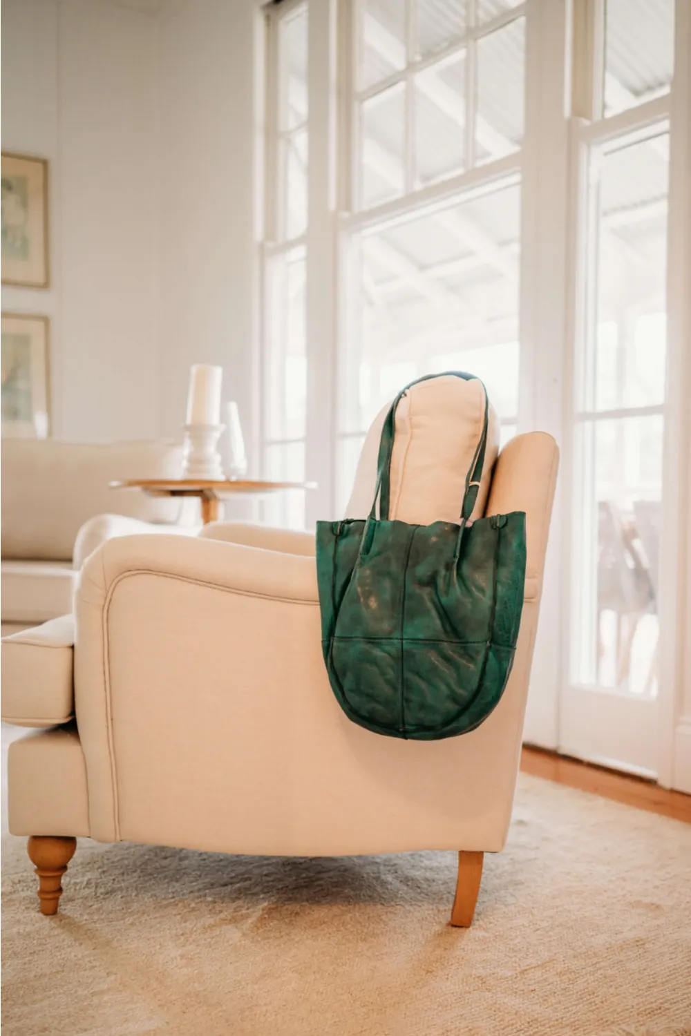 Rugged Hide Aretha Tote