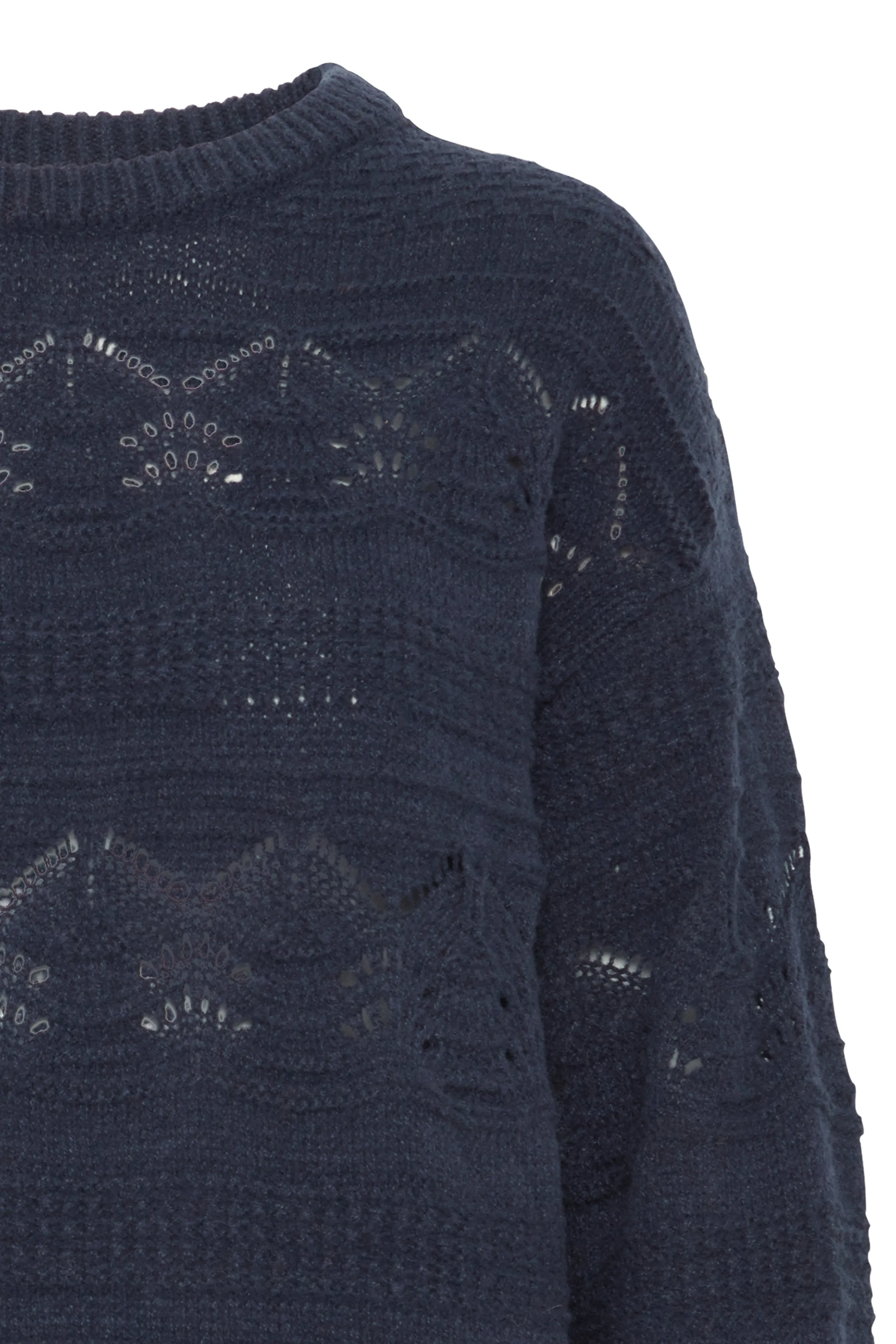 *SALE* ICHI Patterned Knit Sweater