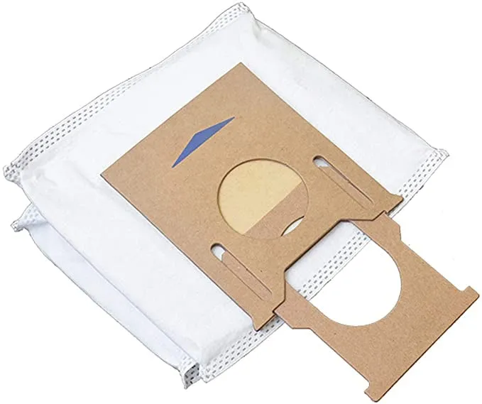 (Set of 5) Replacement Dust Bag Kit Filter Bag for Ecovacs Deebot Ozmo Robot Vacuum Cleaner - White