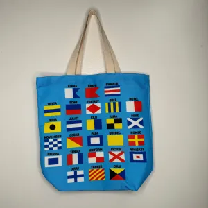 Signal Flags Tote Bag