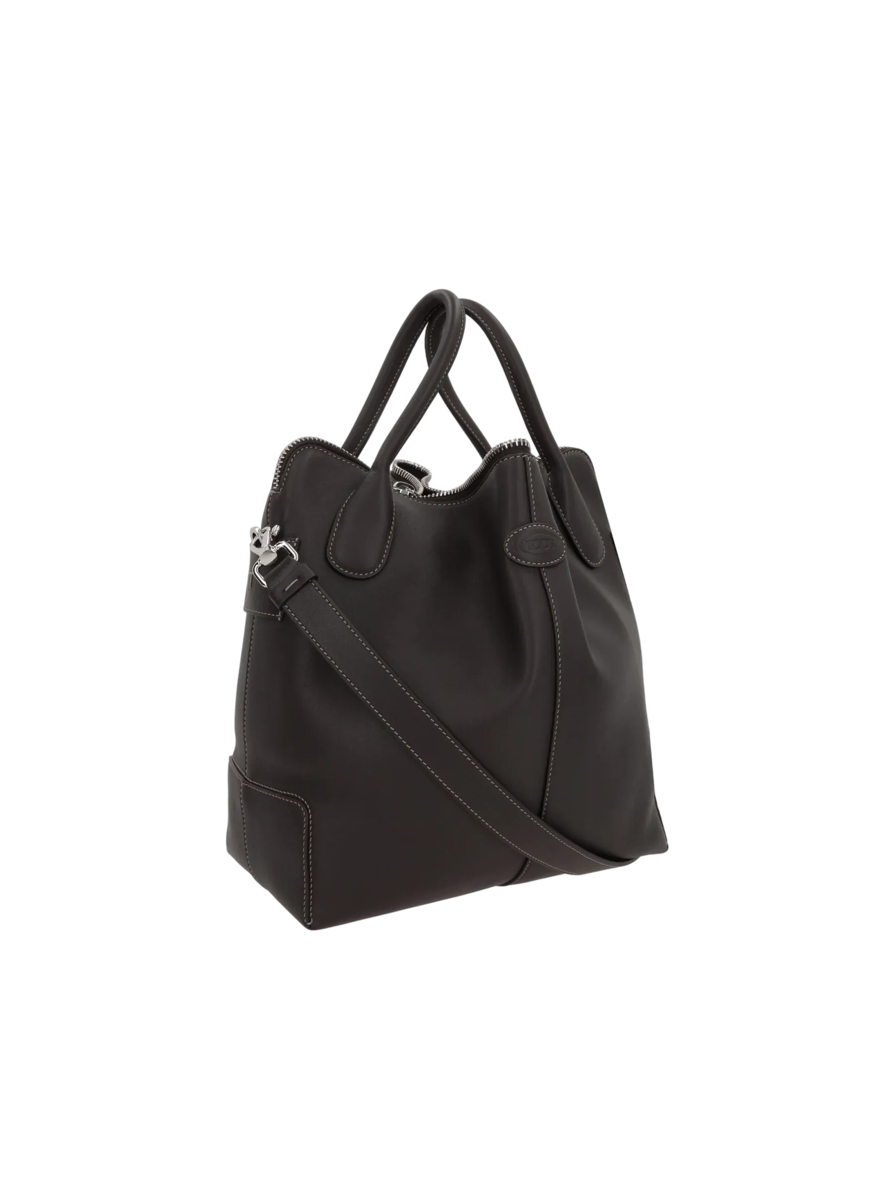 Smooth Leather Medium Handbag