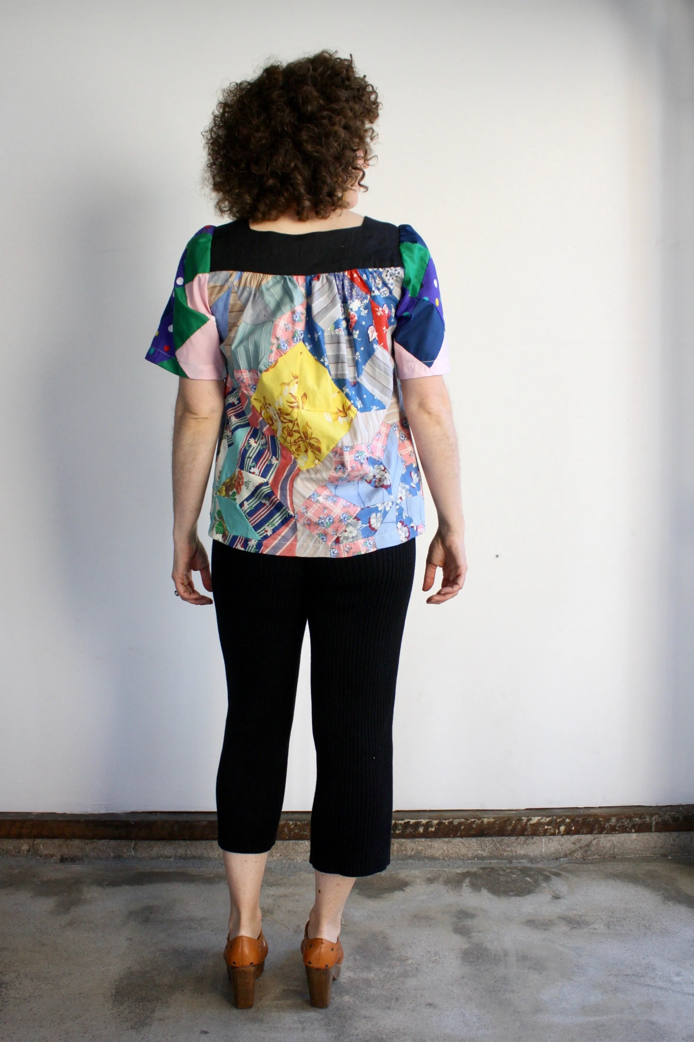 Square Neck Shirt - OOAK Small
