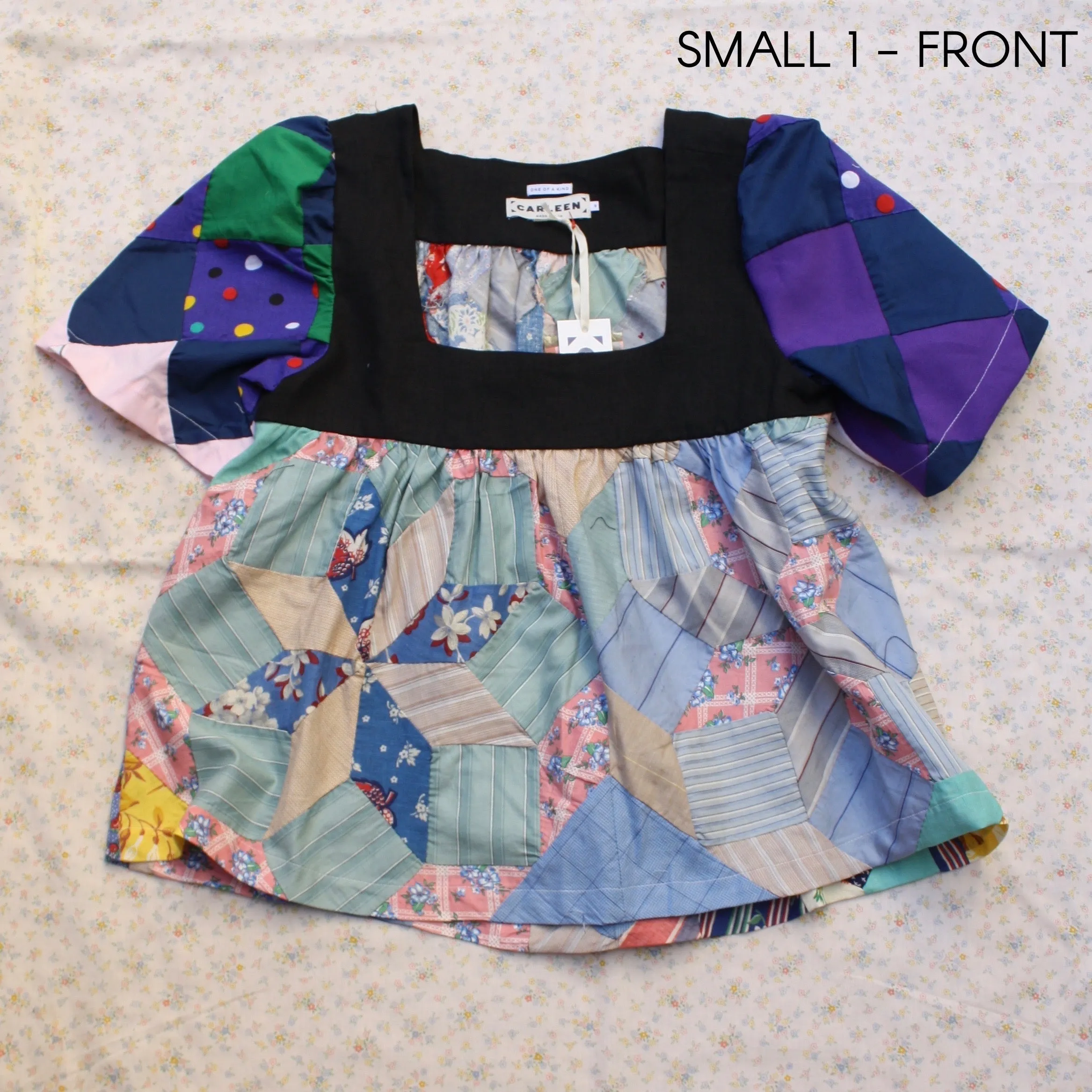 Square Neck Shirt - OOAK Small
